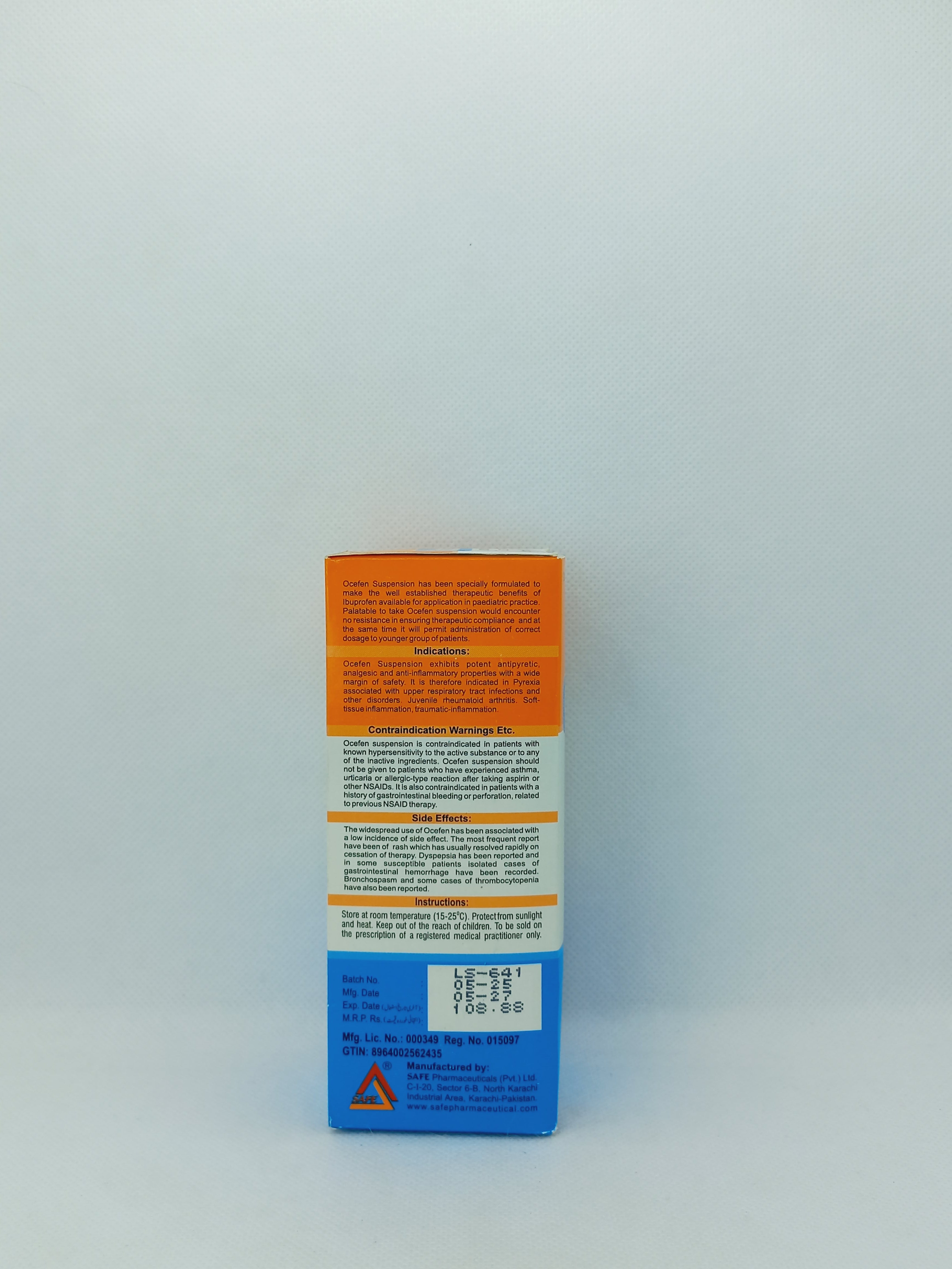 OCEFEN SYRUP 120ML