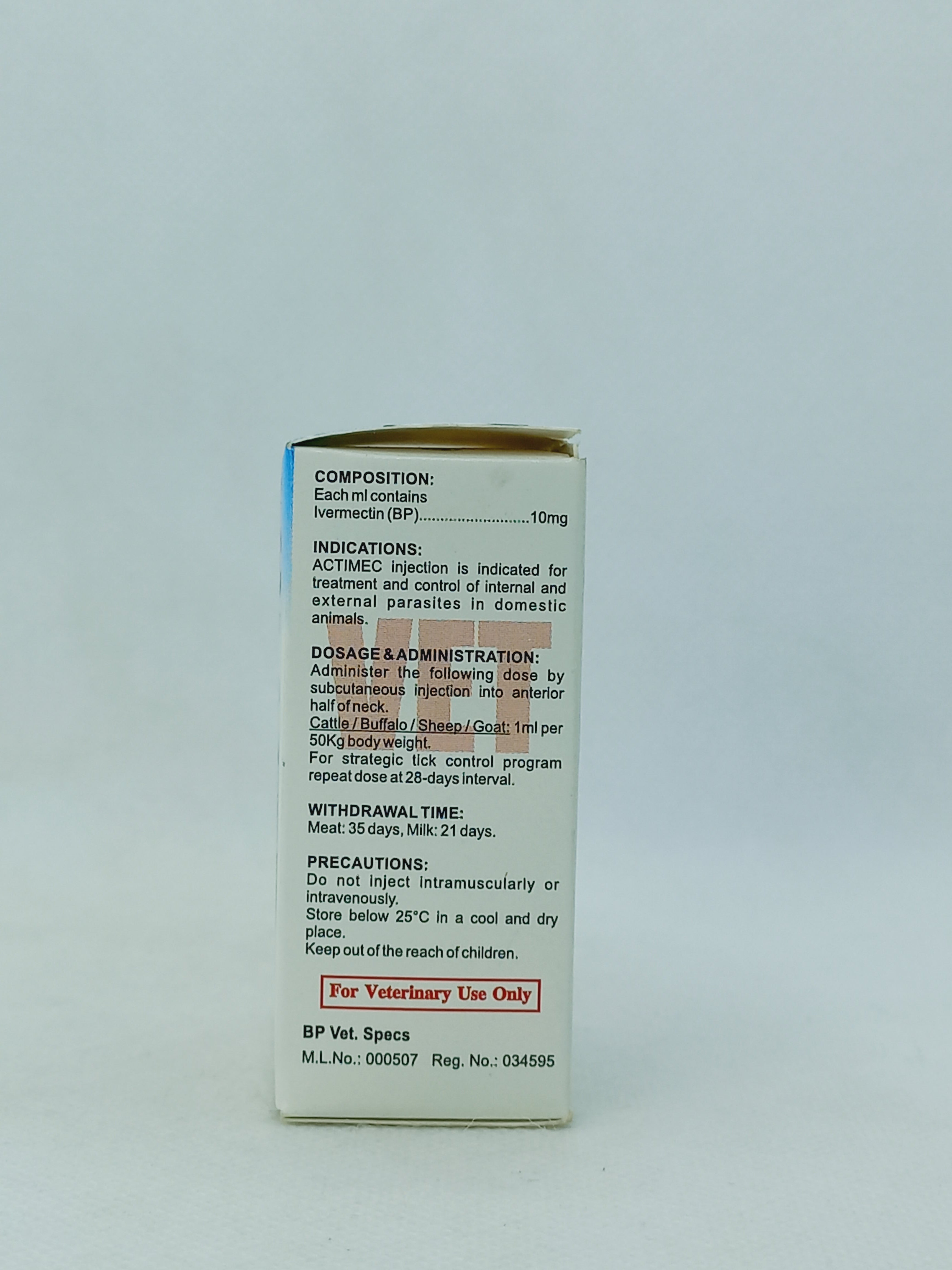 ACTIMEC INJ 10ML