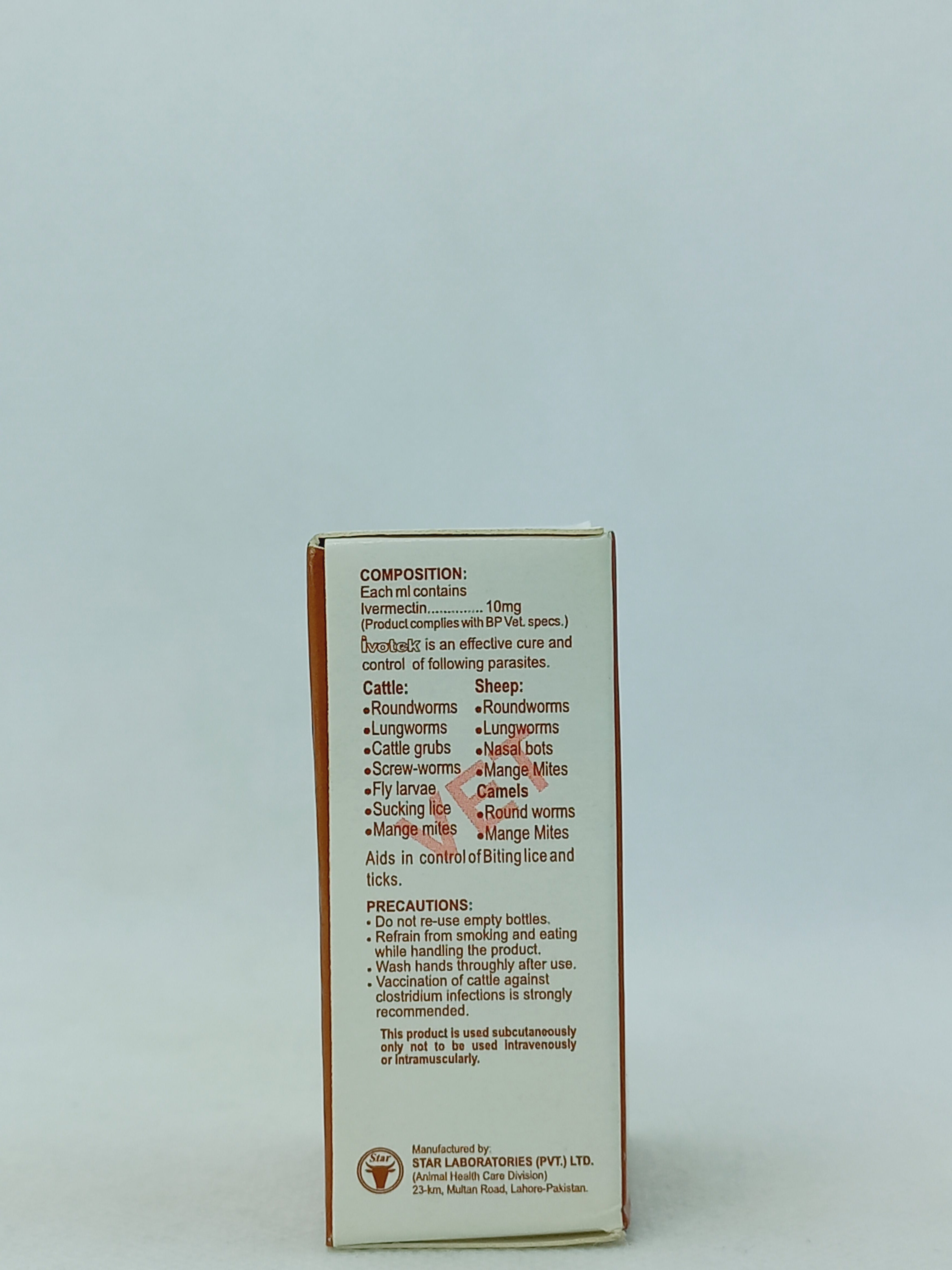 IVOTEK INJ 10ML