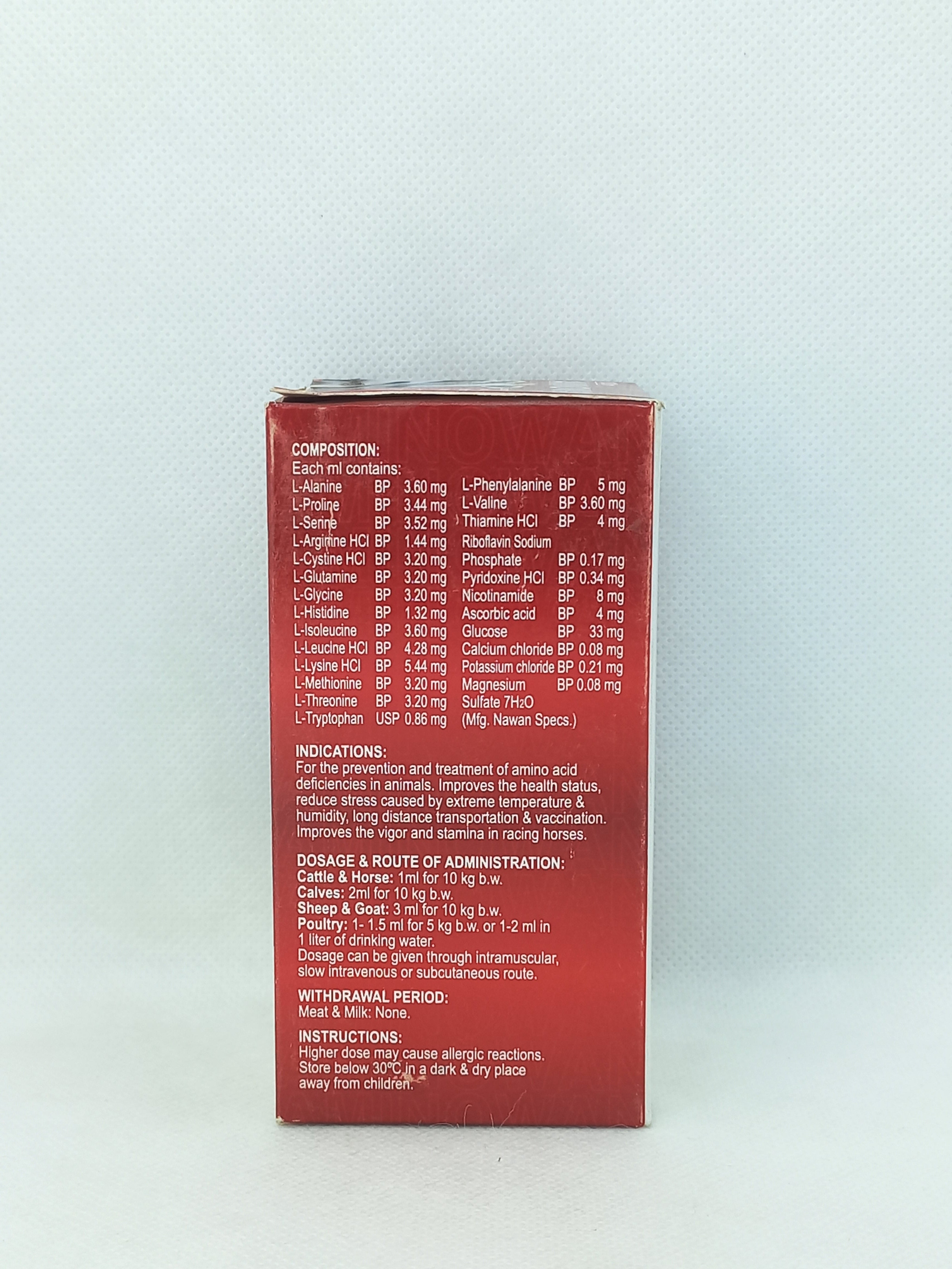 AMINOWAN INJ 100ML VIAL