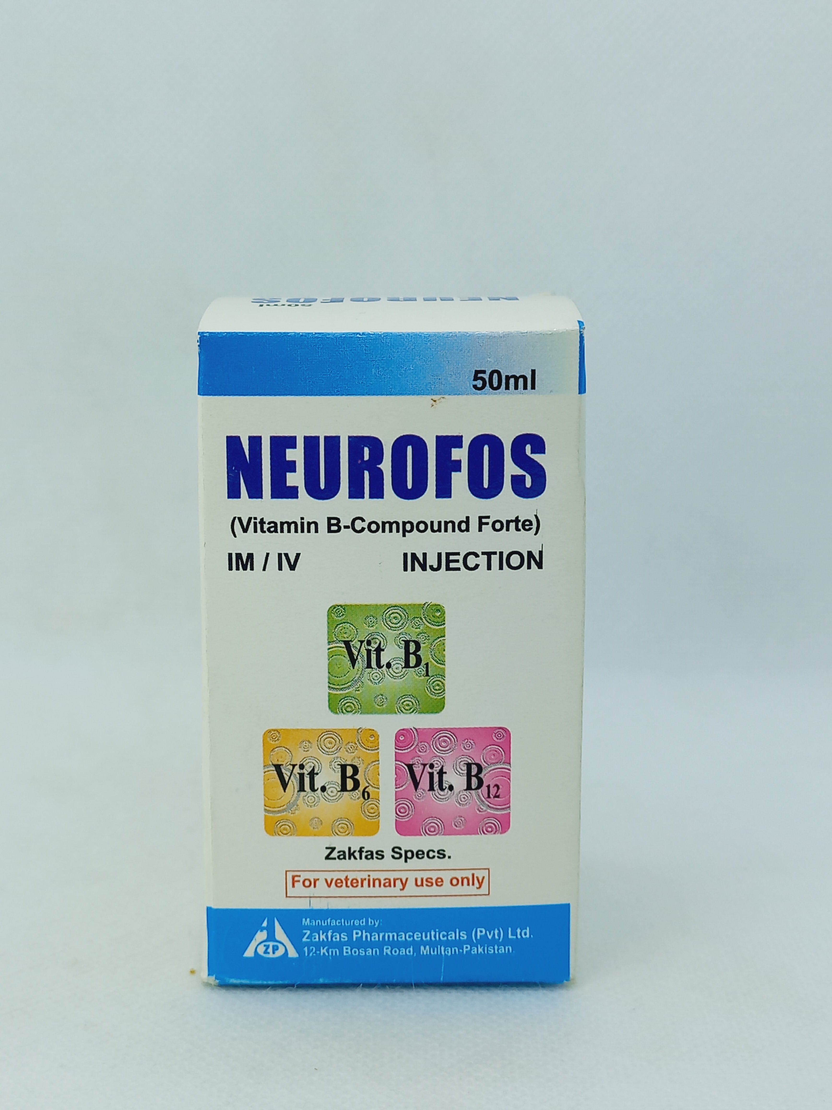 NEUROFOS INJ 50ML VAIL