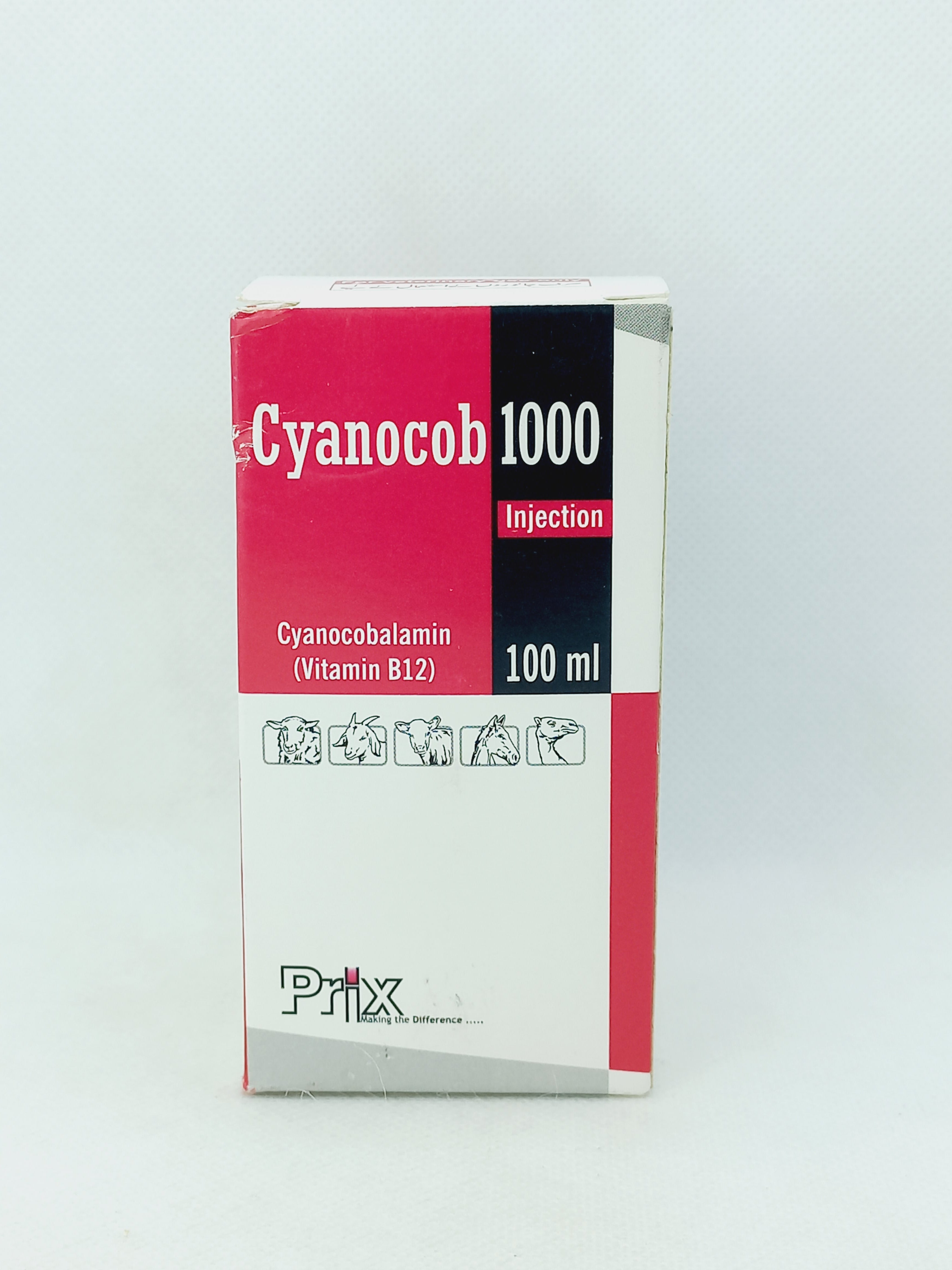 CYANOCOB 1000 INJ 100ML VIAL