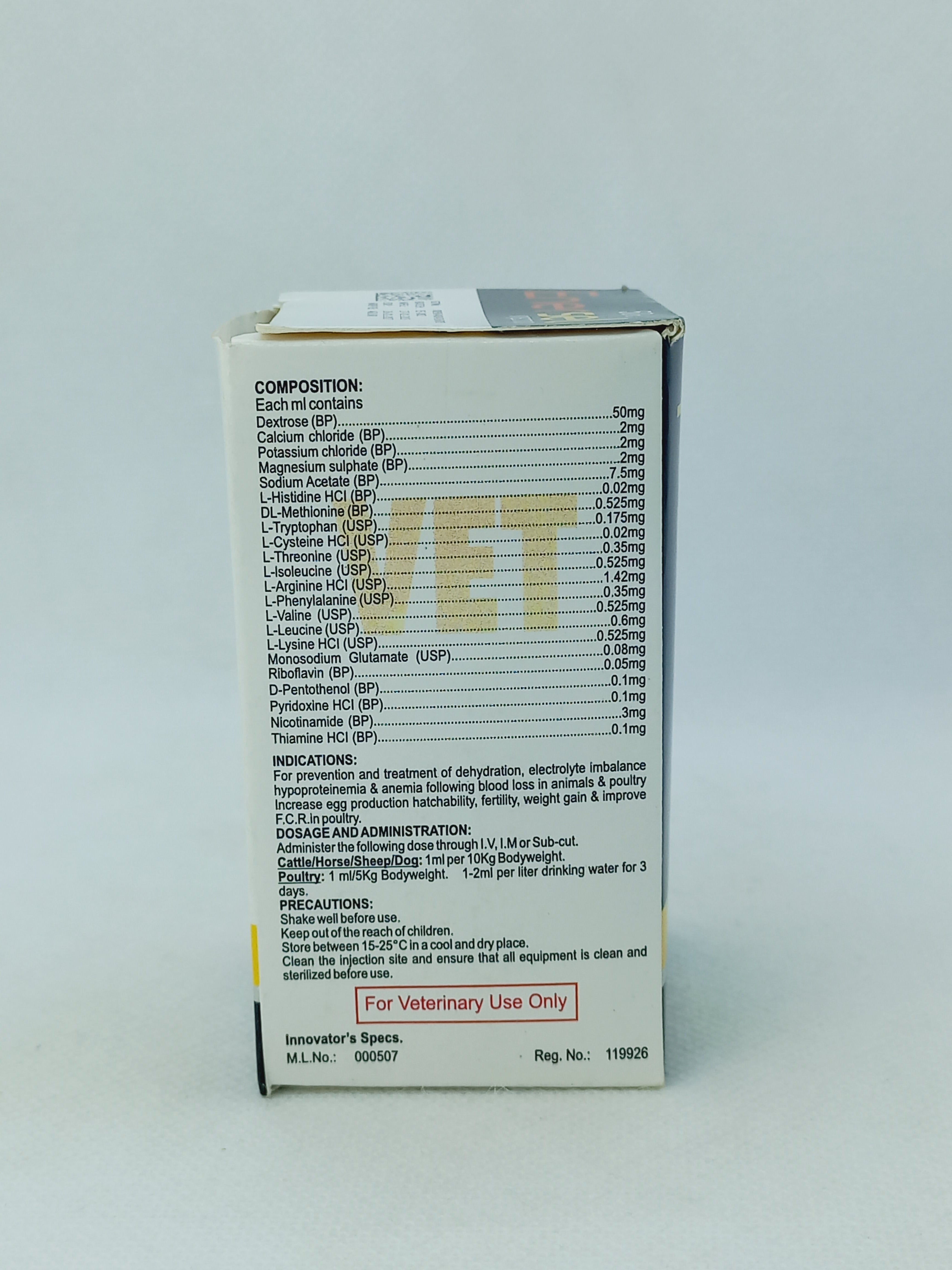ENERSEL INJ 50ML VAIL