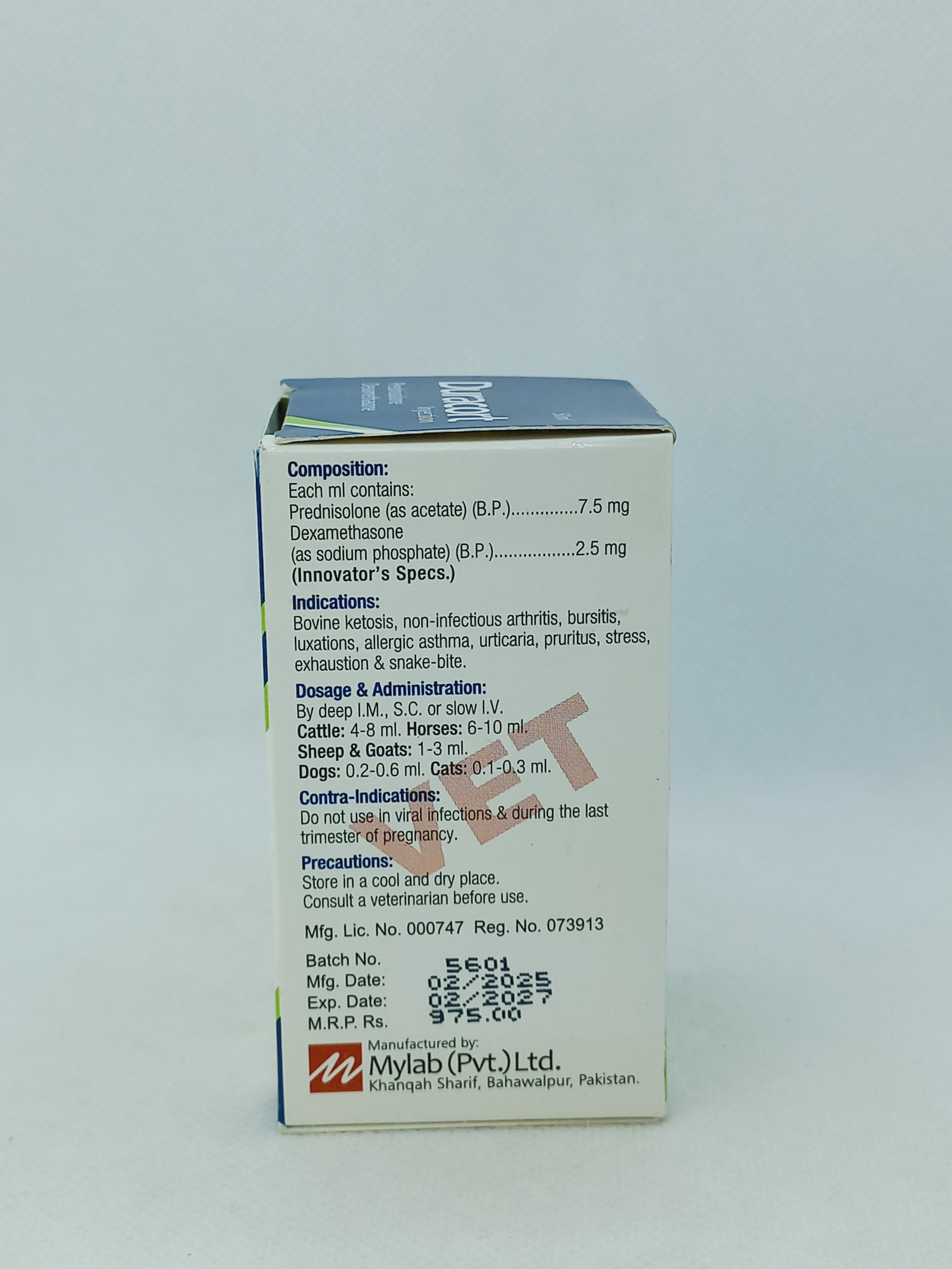 DURACORT INJ 50ML VIAL