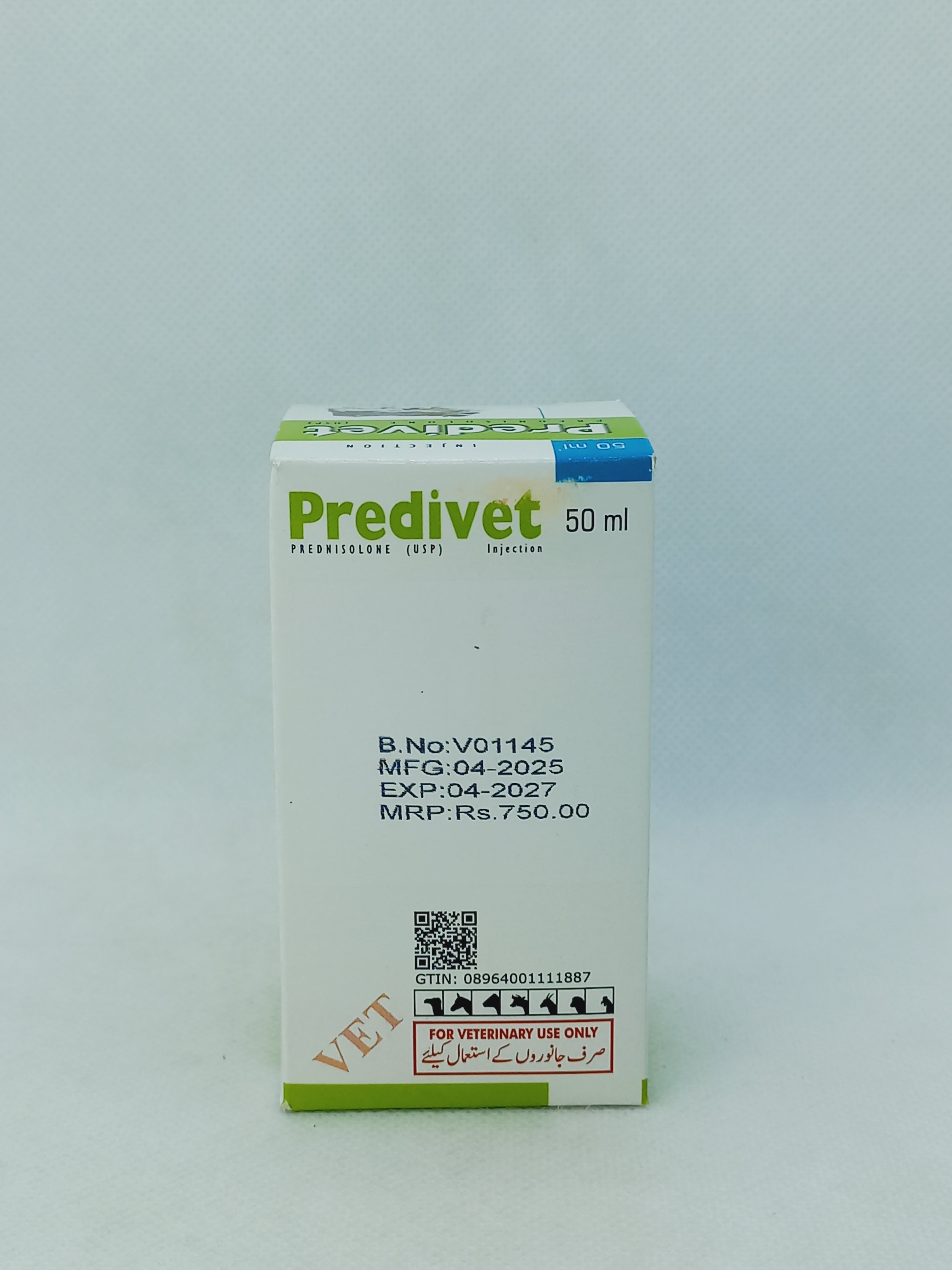 PREDIVET INJ 50ML VIAL