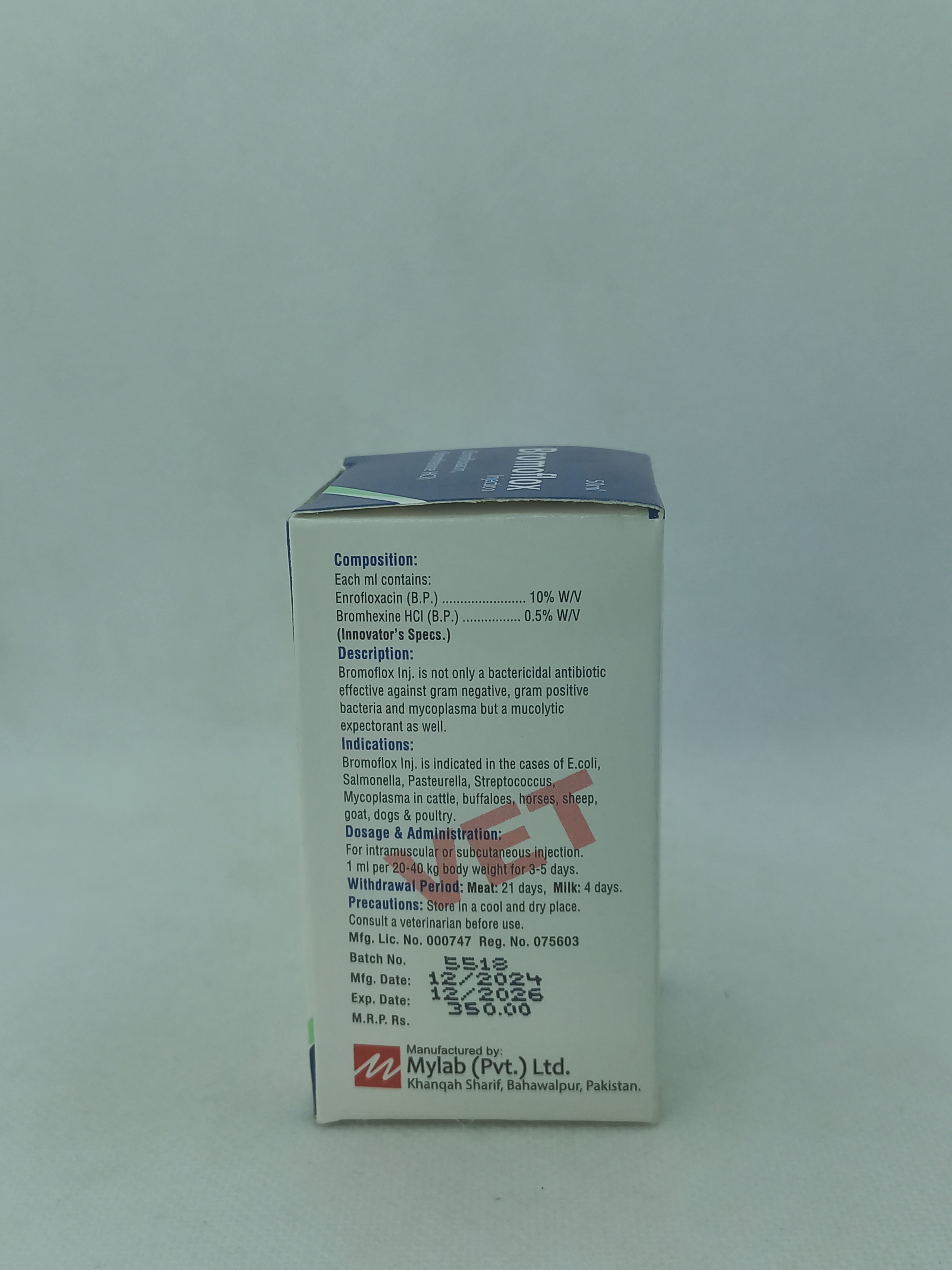 BROMOFLOX INJ 50ML VIAL