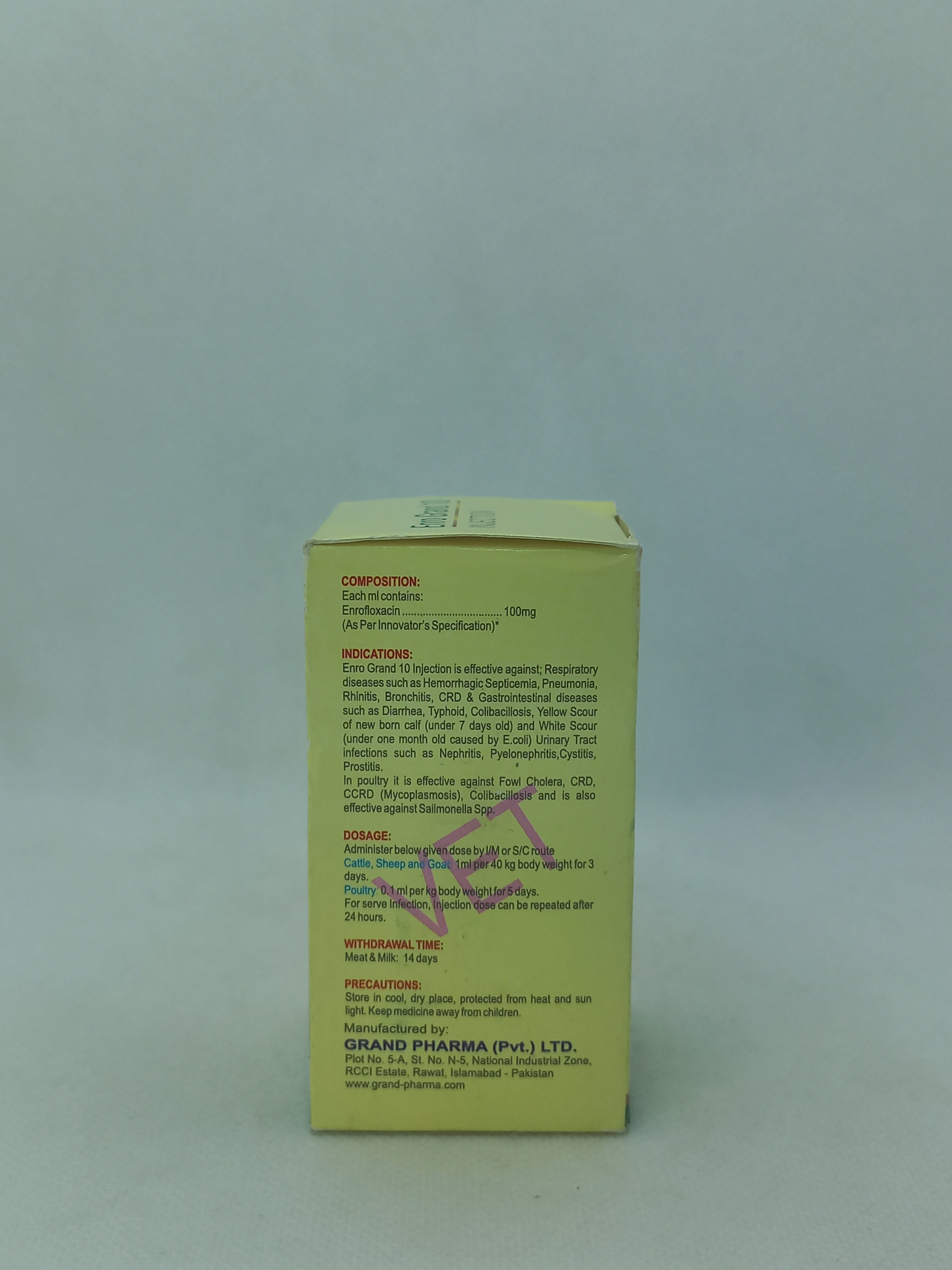 ENRO GRAND 10 INJ 50ML VIAL