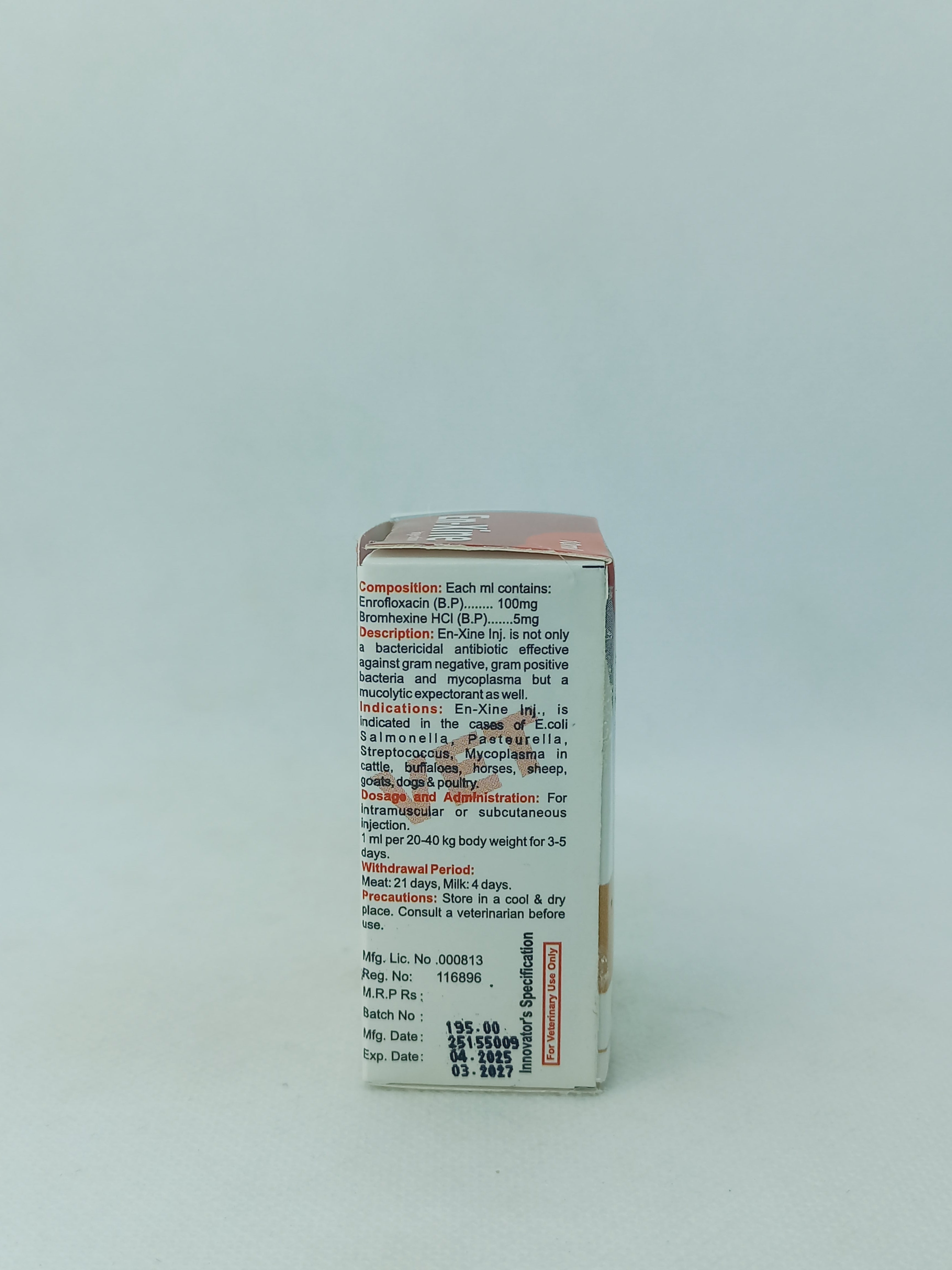 EX-XINE INJ 10ML