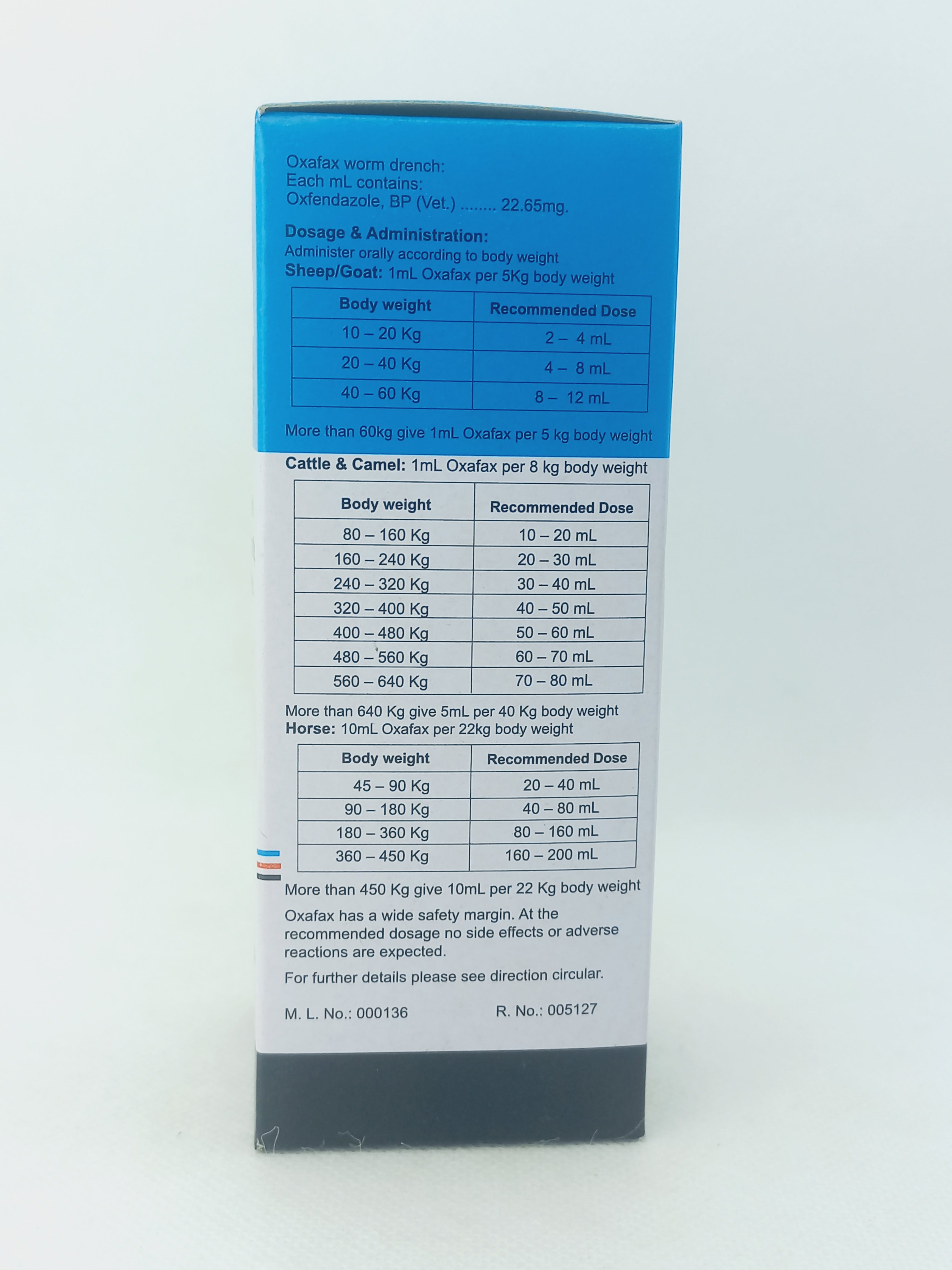 OXAFAX SYRUP 100ML