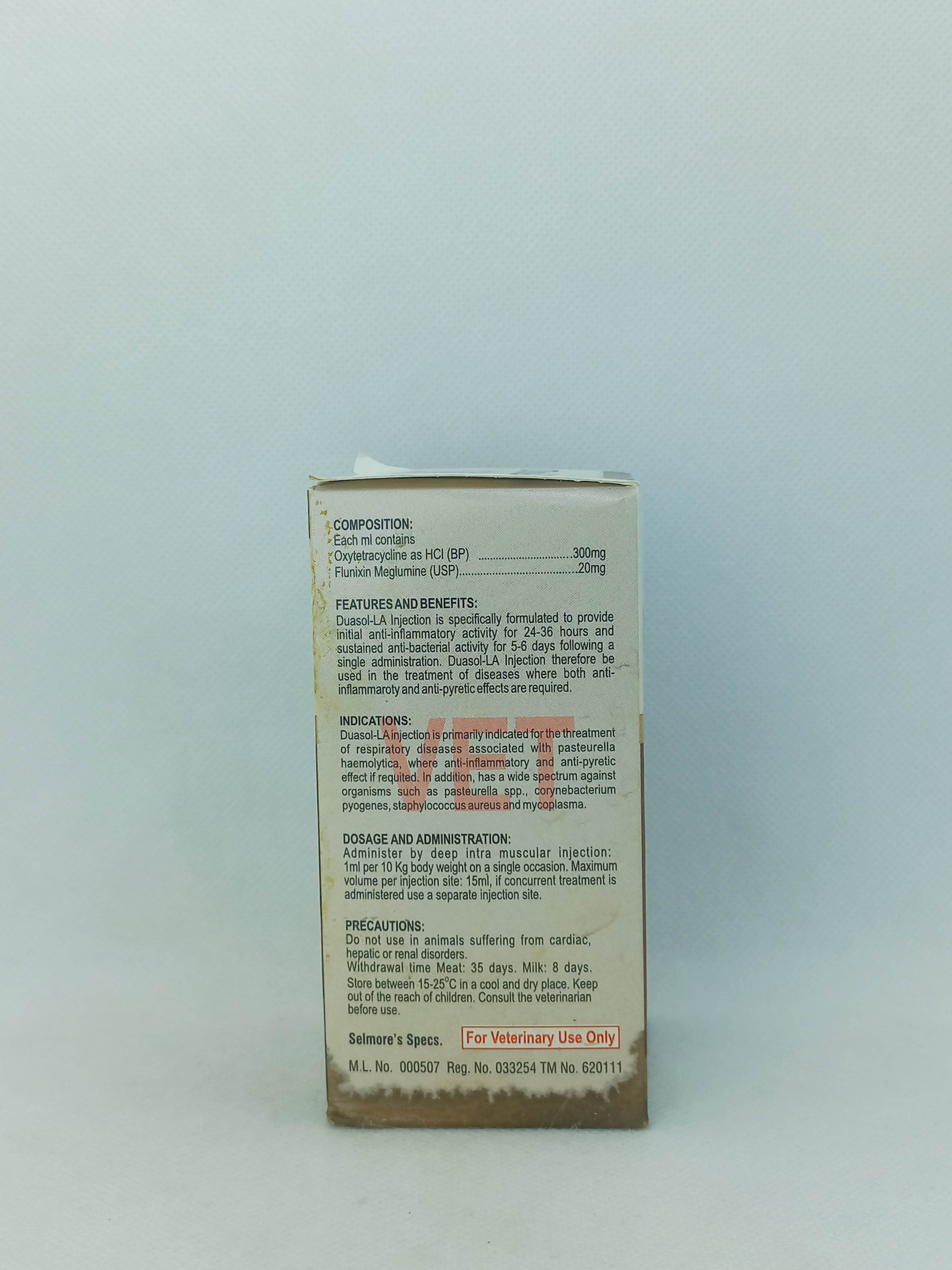 DUASOL-LA 100ML INJ
