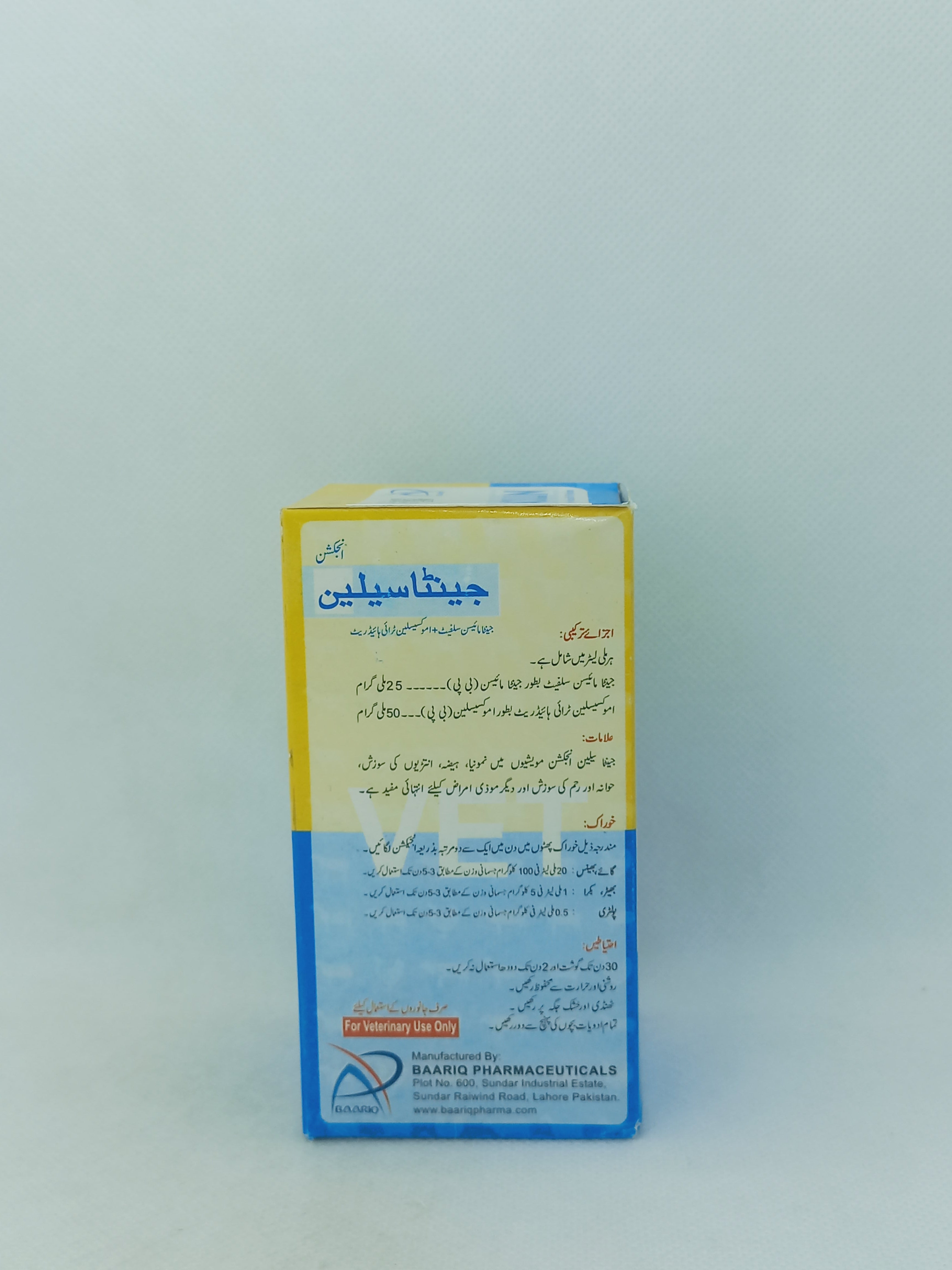GENTACILLINE INJ 100ML