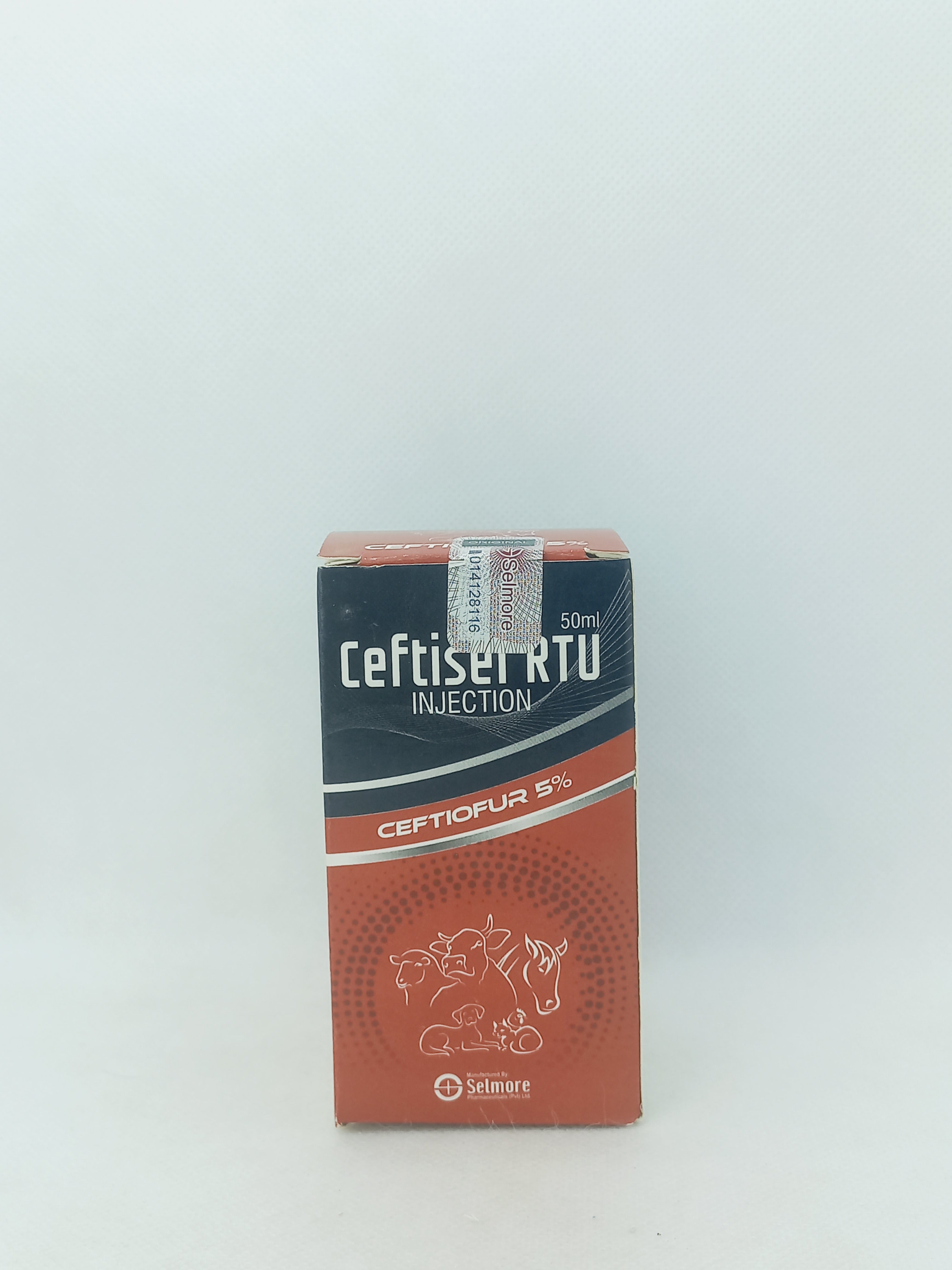 CEFTISEL RTU INJ 50ML VIAL