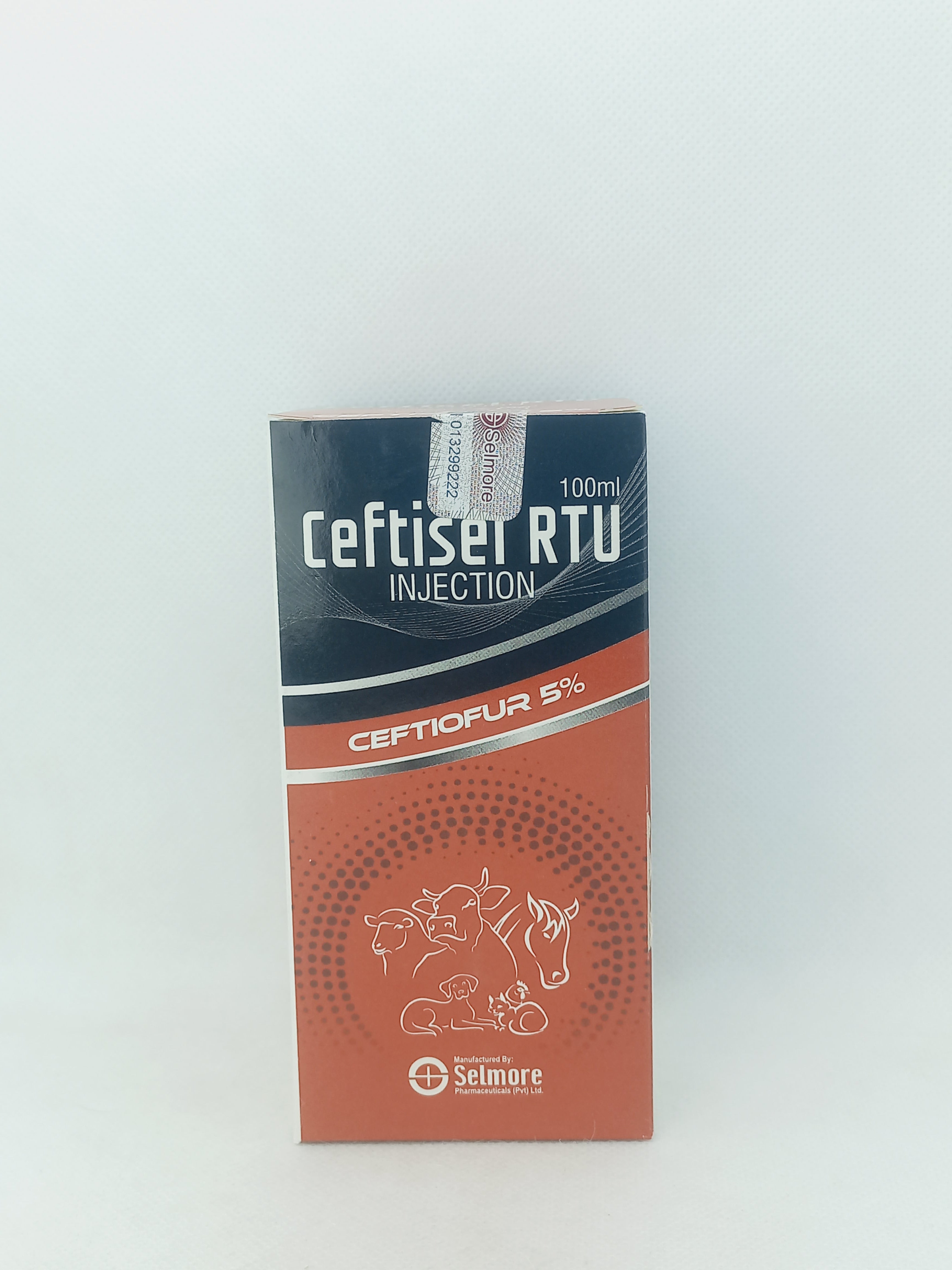 CEFTISEL RTU INJ 100L VIAL