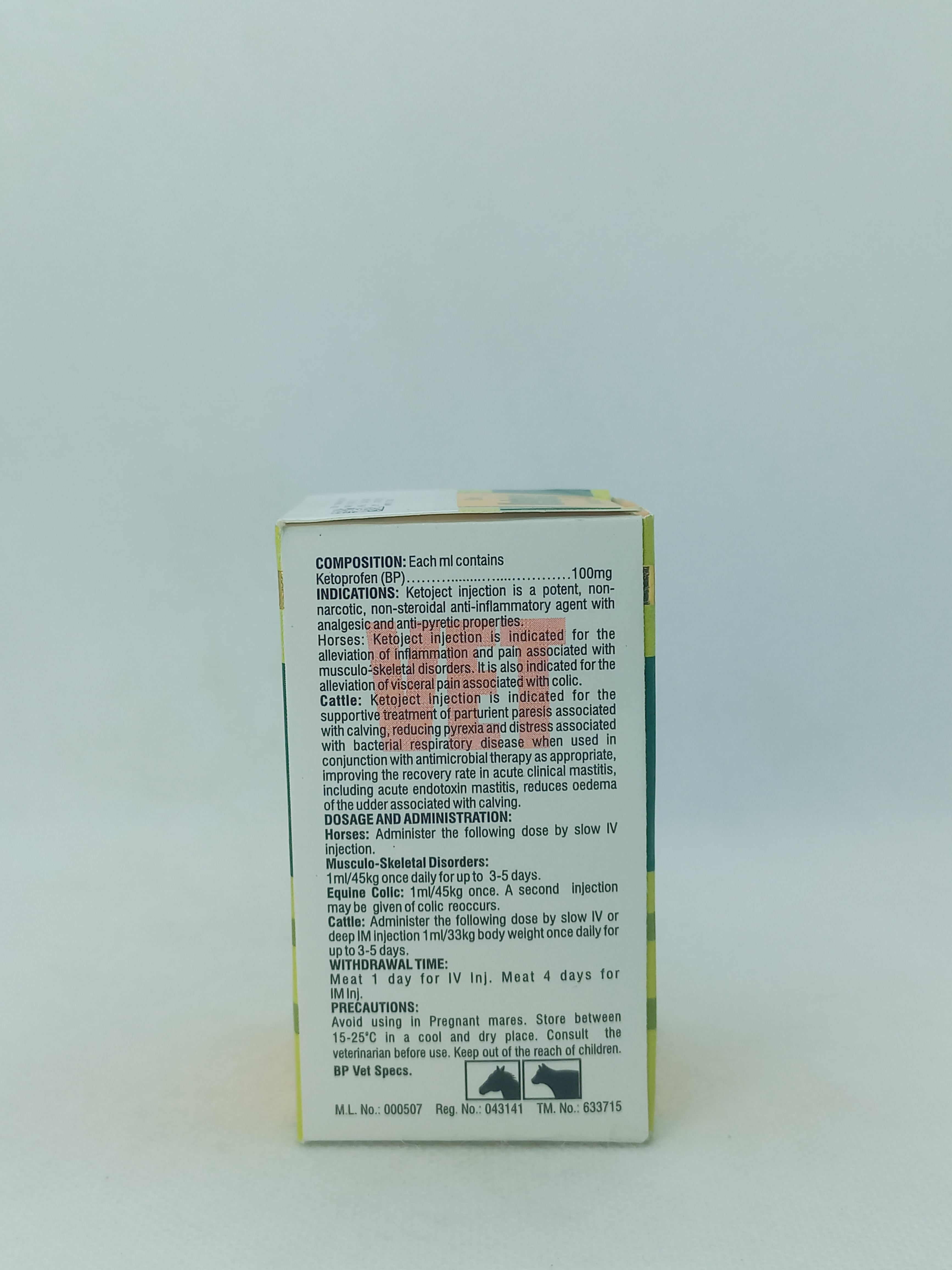 KETOJECT INJ 50ML VIAL
