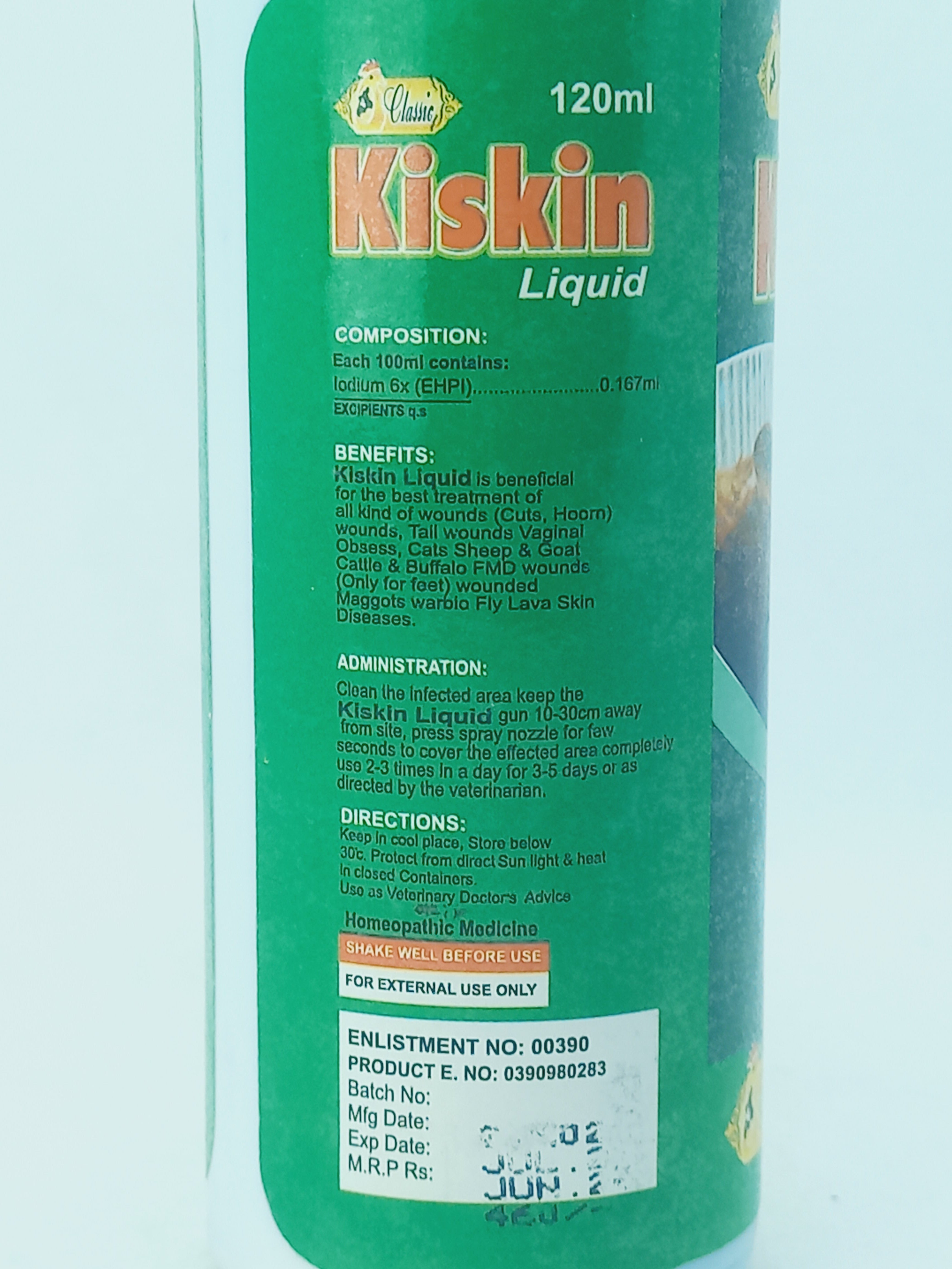 KISKIN LIQUID 120ML