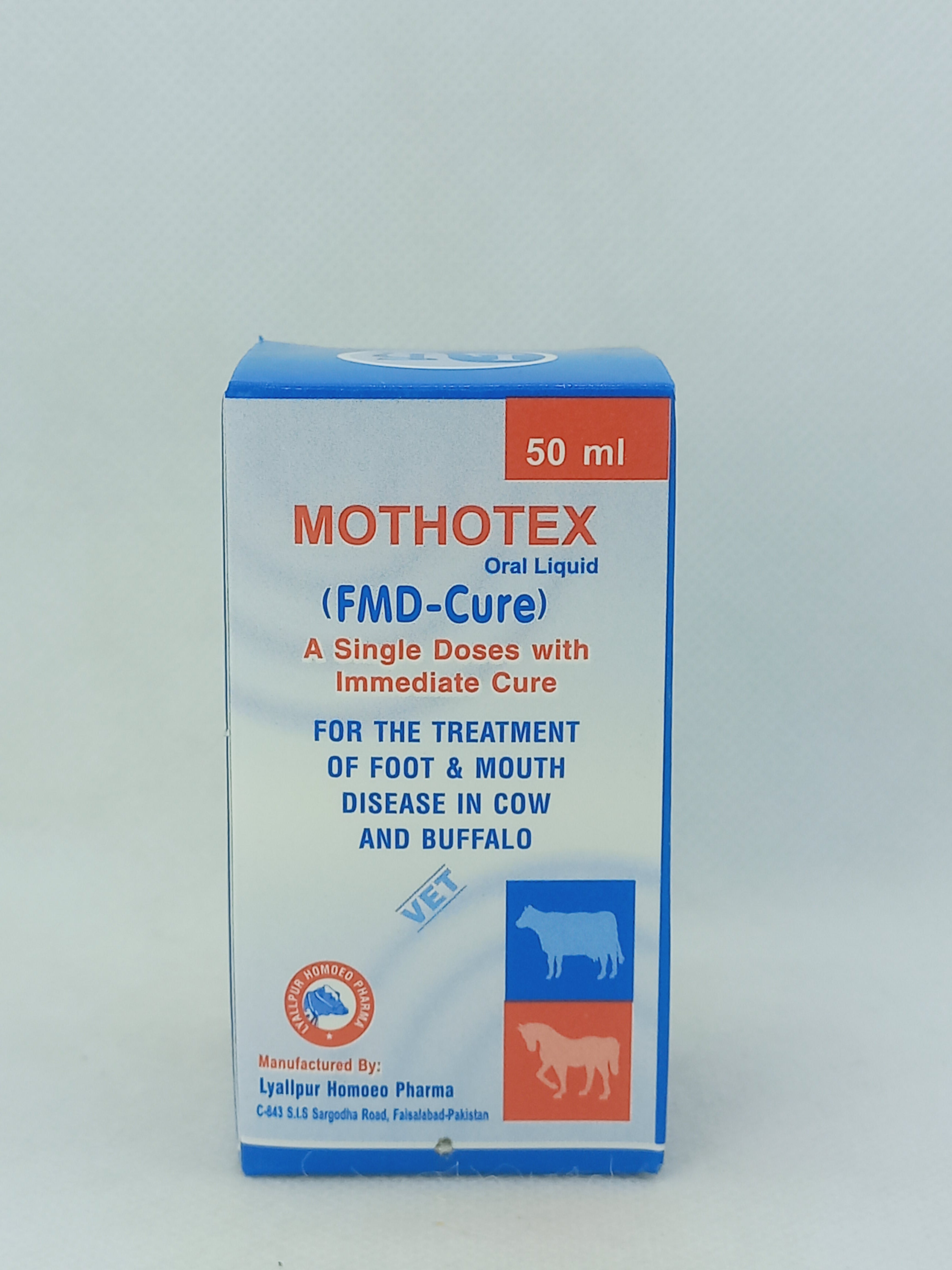 MOTHOTEX INJ 50ML