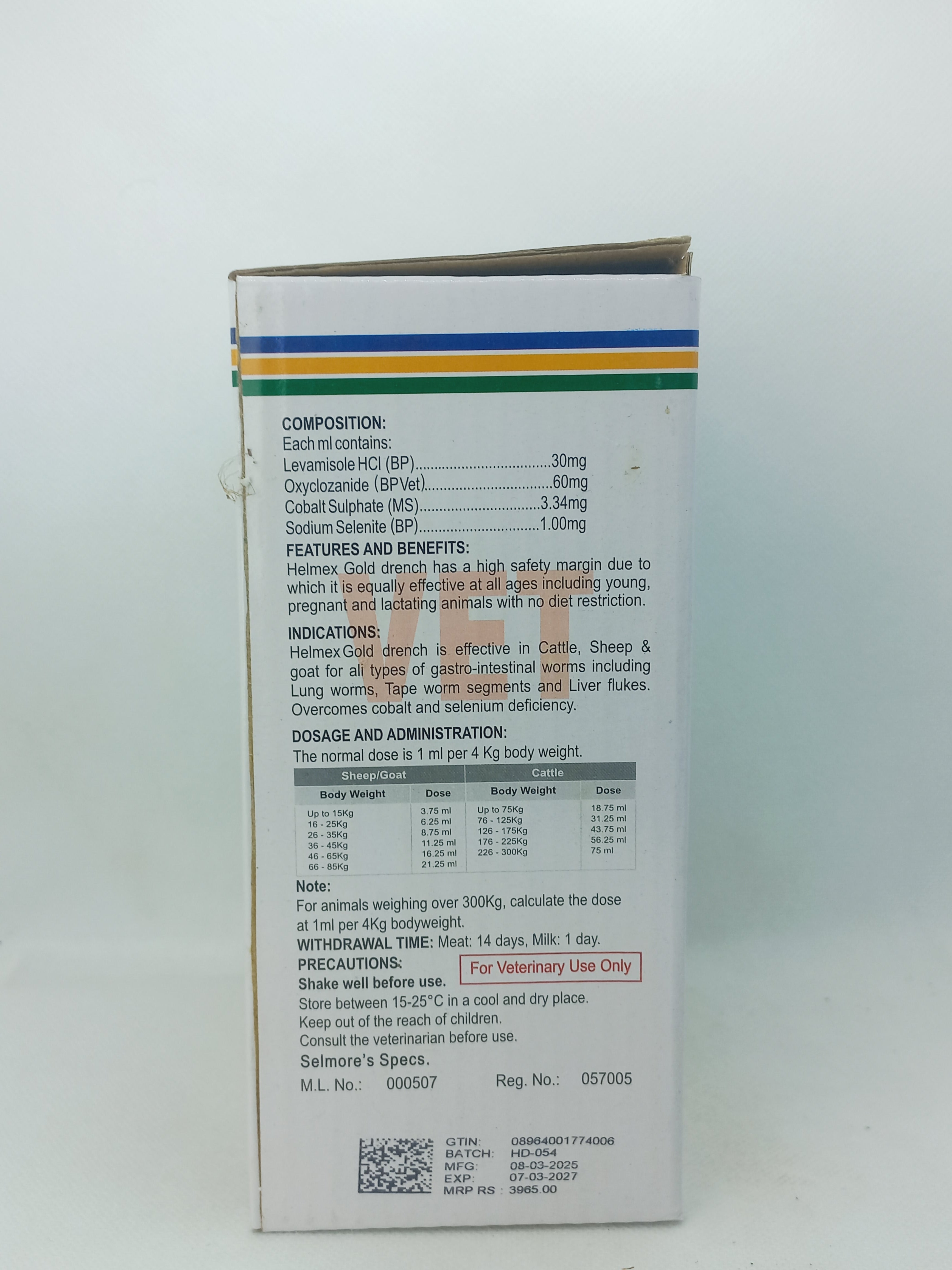 HELMEX GOLD 1LTR