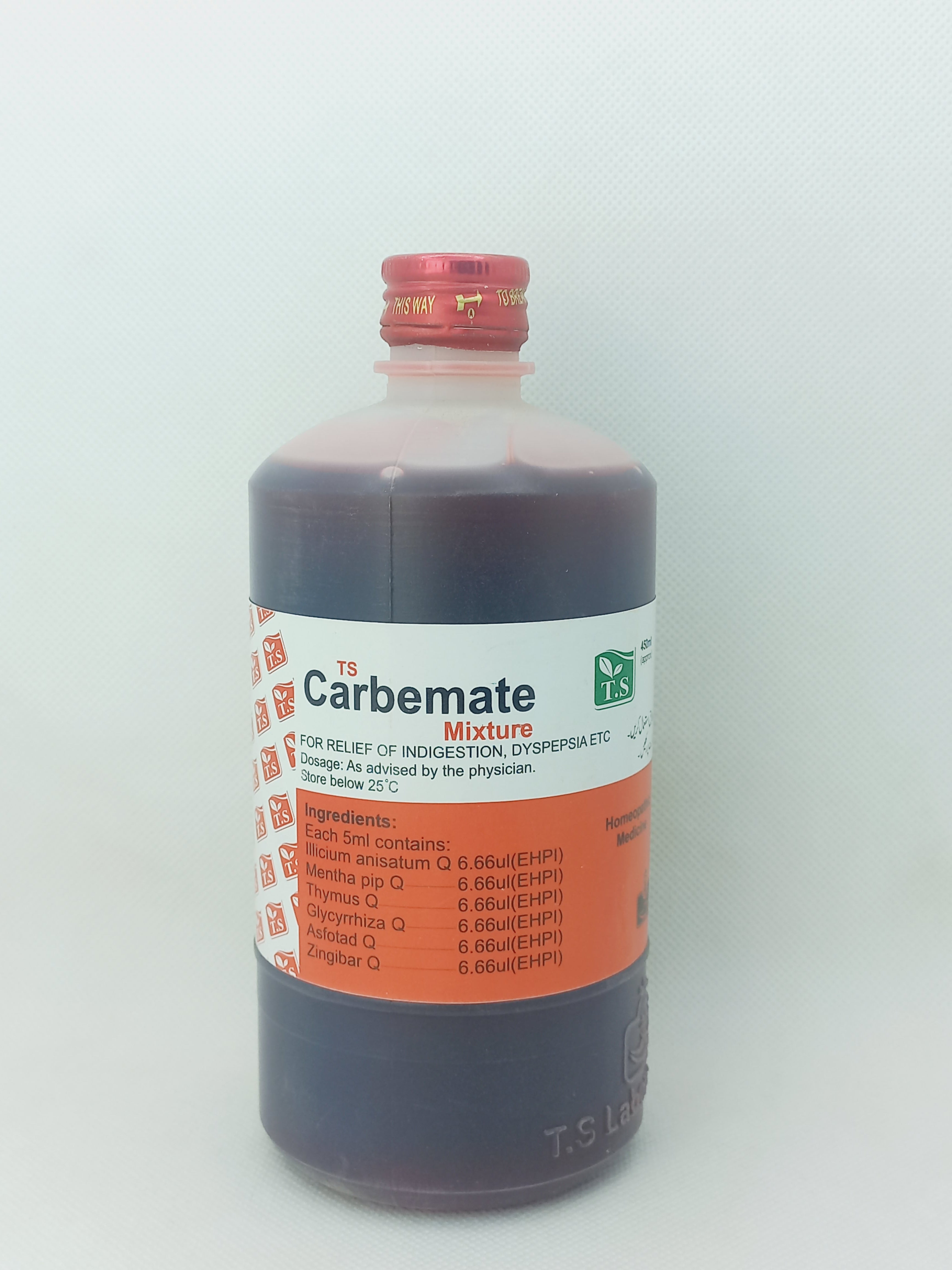 CARBEMATE MIXTURE SYRUP 450ML