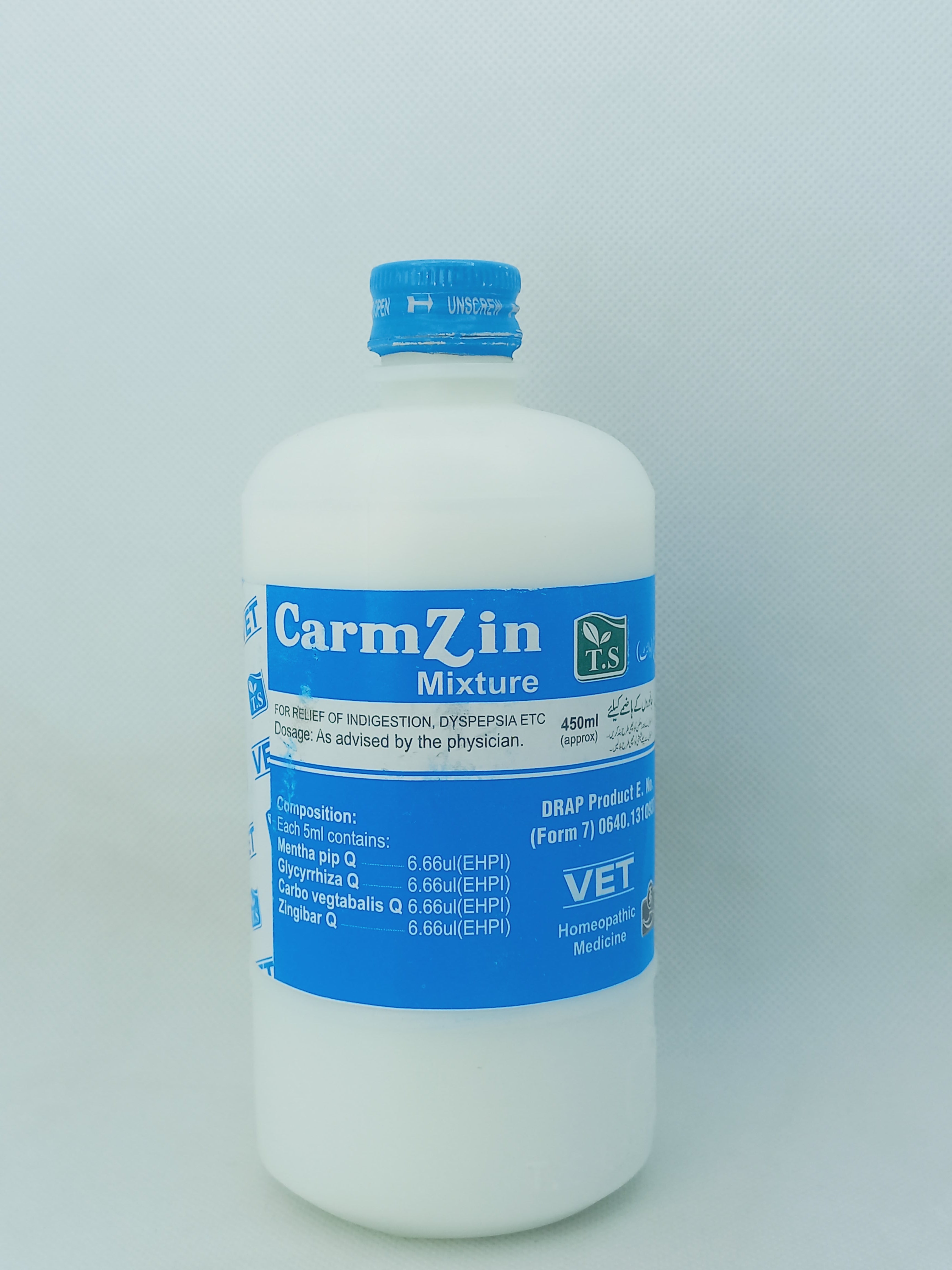 CARMZIN MIXTURE 450ML
