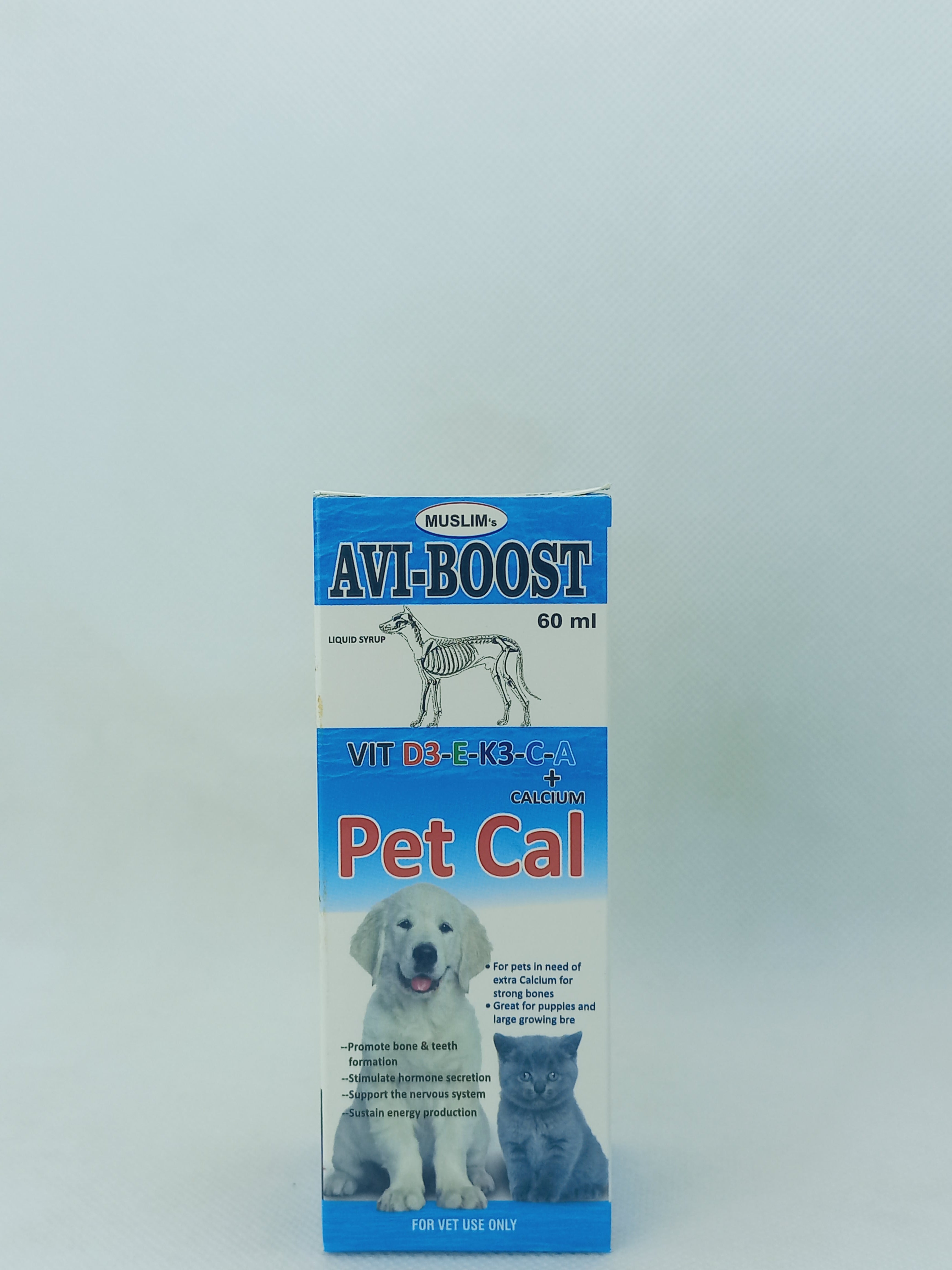AVI-BOOST PET CAL SYRUP 60ML