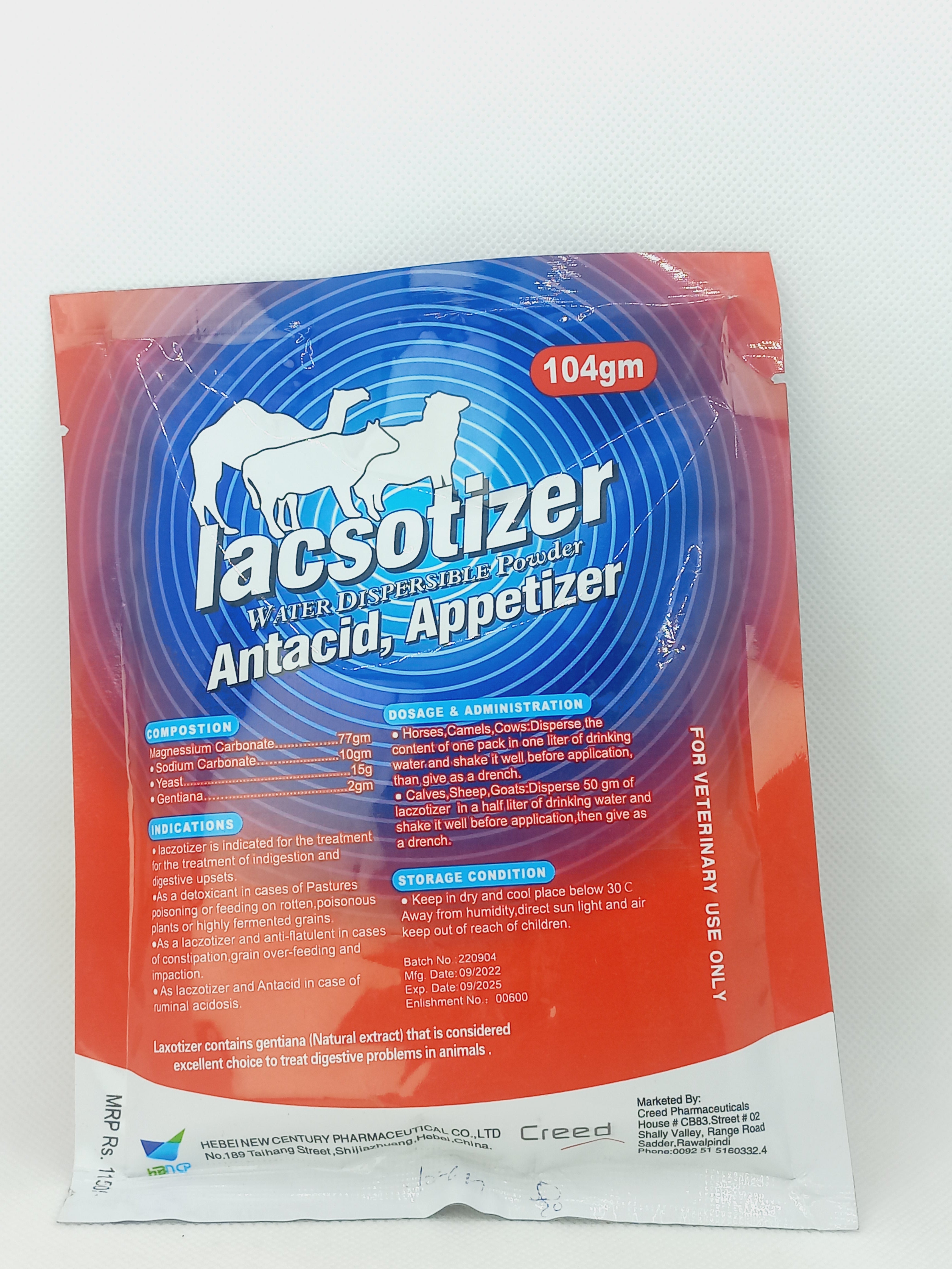 LACSOTIZER POWDER 104GM