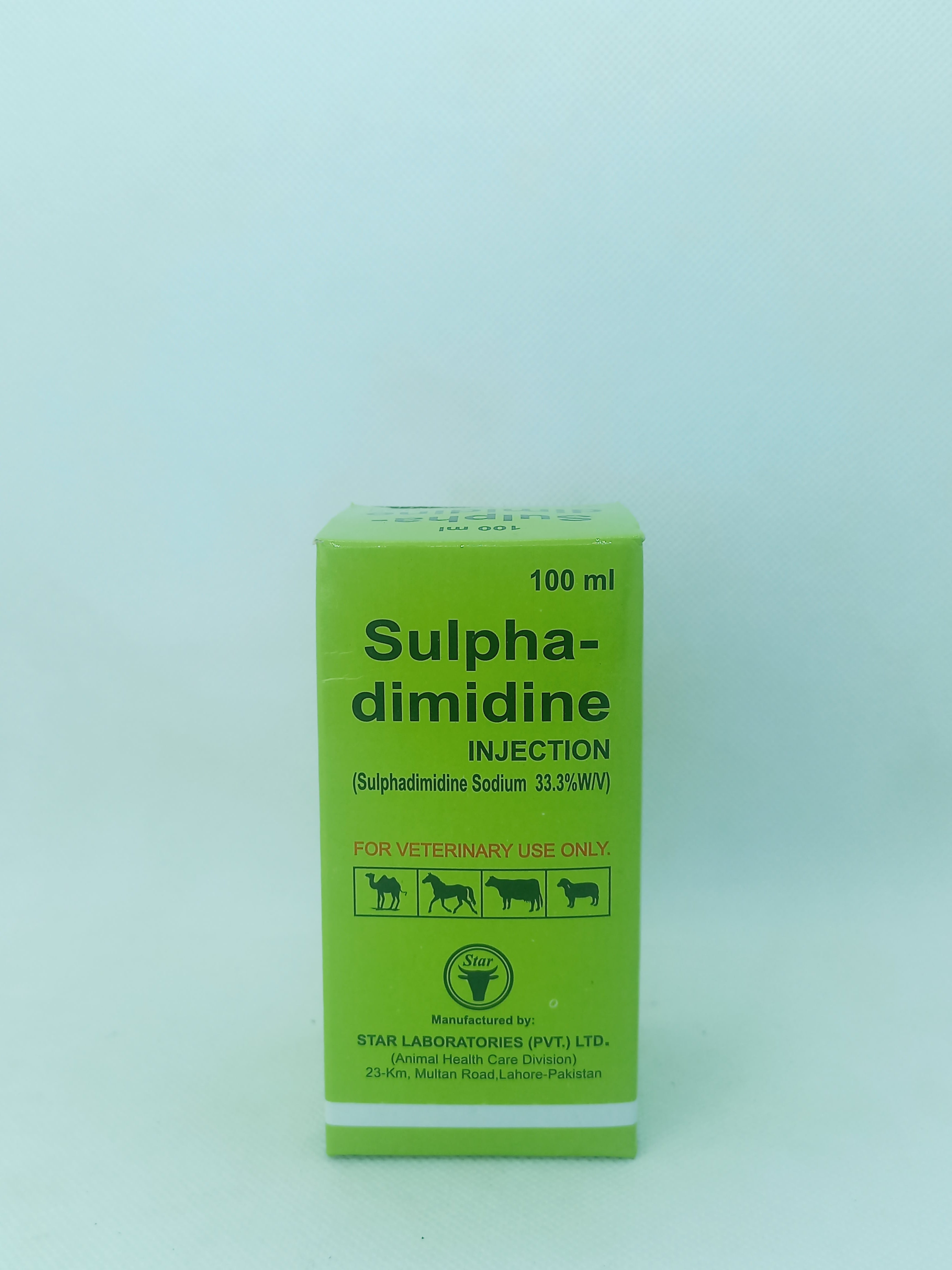 SULPHA- DIMIDIINE INECTION 100ML