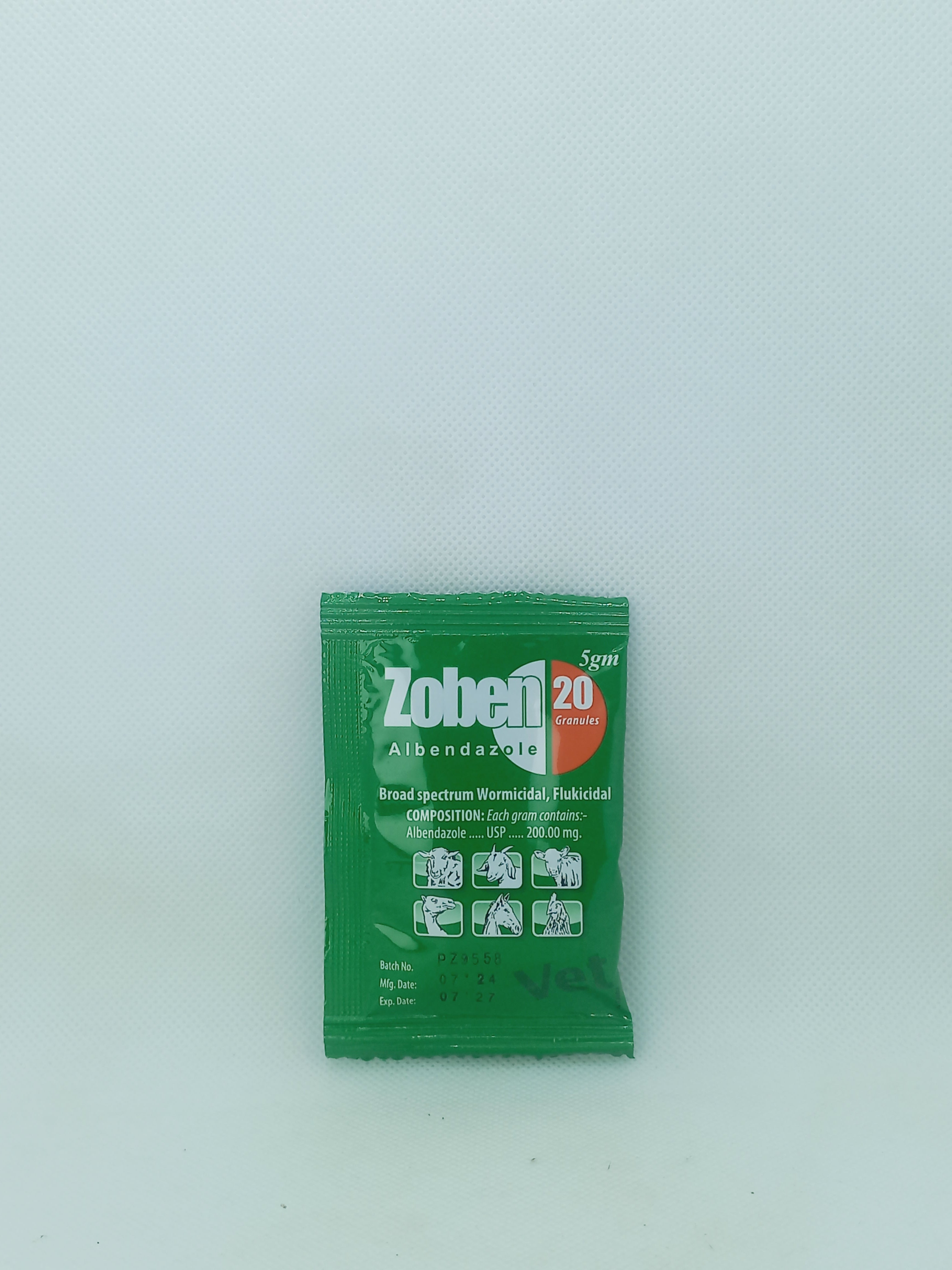 ZOBEN 20 GRANULES 5GM
