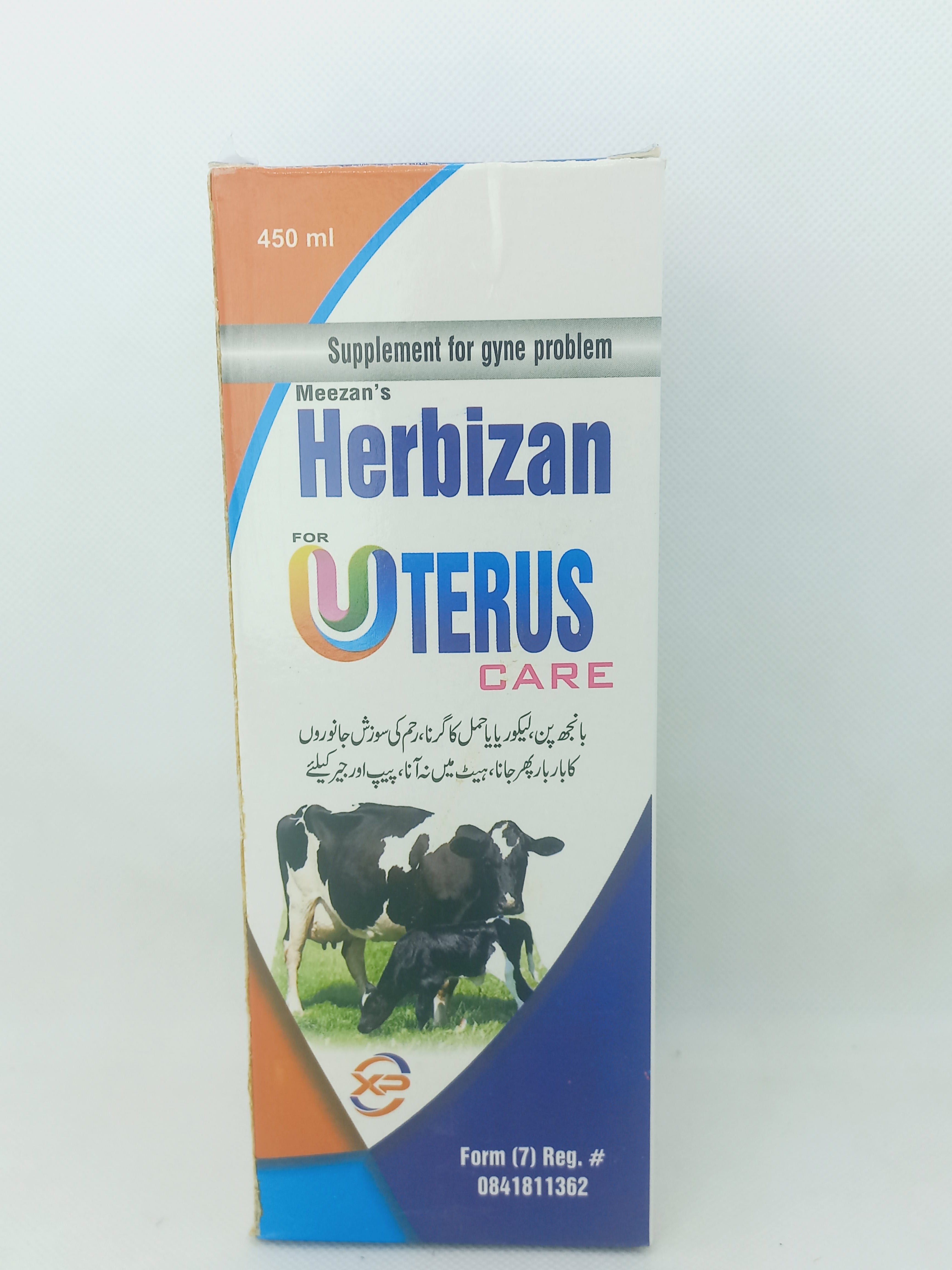 HERBIZAN FOR UTRUS CARE LIQUID 450ML
